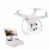 Drone con telecamera con telecomando con schermo