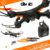 Drone quadricottero con videocamera hd telecomando